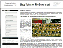 Tablet Screenshot of libbyfiredept.com